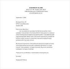 8 Nursing Cover Letter Templates Free Sample Example Format