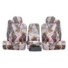 Camo Break Up Pink Custom Seat Covers