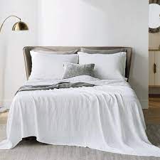 linen bed sheets deep pocket sheets