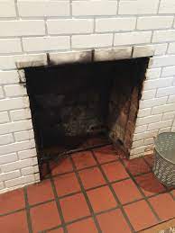cleaning fireplace brick information