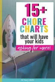 15 Chore Charts Thatll Motivate Your Kids To Help Around