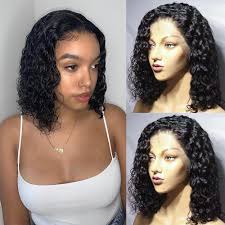 Best no heat hair curler for easy heatless curls. 13x6 Lace Front Wigs Human Hair Wigs Short Bob Loose Curly Wigs For Black Women Natural Color Pre Plucked Remy Brazilian Hair Lace Wigs On Sale Synthetic Glueless Full Lace Wigs From