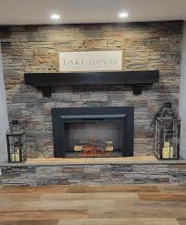 Faux Stone Diy Fireplace Remodel Genstone