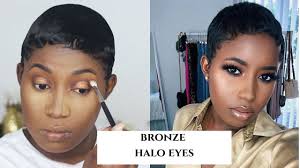 easy bronze eye makeup tutorial you