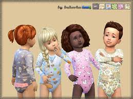 the sims resource kombidress baby