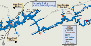Lake Maps Norris Lake