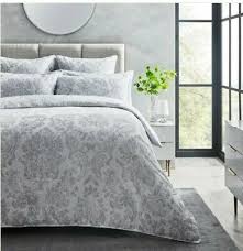 Dorma Orvieto Grey 100 Cotton Duvet