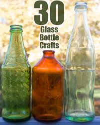 30 Glass Bottle Crafts Crafting A