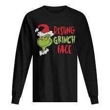 Dr Seuss Primark Resting Grinch Face Shirt Trend T Shirt