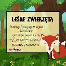 Check spelling or type a new query. Zwierzeta Lesne Kolorowanki Szablony I Wiele Innych Pani Monia