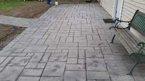 concrete stamping or staining your patio