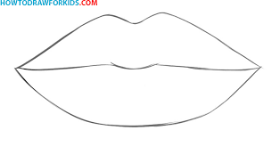 how to draw lips easy drawing