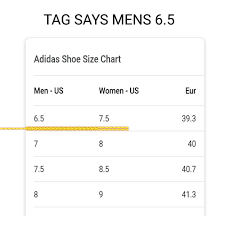 Adidas Mens 6 5 Sneakers Shoes Women 7 5 Blue See Size Chart