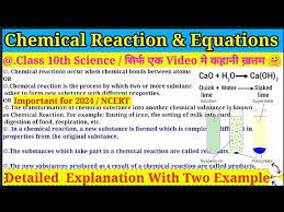 Chemical Reaction Equation Class