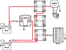 Marine battery switch with regard to marine battery selector switch wiring diagram, image size 446 x 313 px, and to view image here is a picture gallery about marine battery selector switch wiring diagram complete with the description of the image, please find the image you need. Battery Management Wiring Schematics For Typical Applications Blue Sea Systems