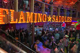 Wild West Gay Bar Flaming Saddles Skedaddles Into West Hollywood - Eater LA
