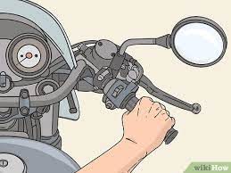 how to ride a manual motorcycle with