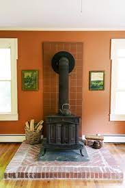 Build A Brick Hearth For A Wood Stove
