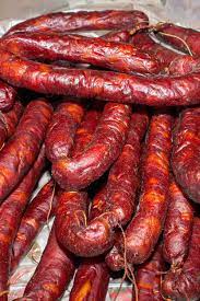 portuguese sausage chourico