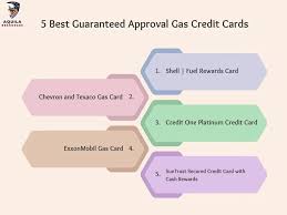 guaranteed approval gas credit cards