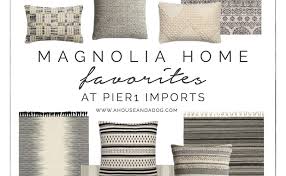 magnolia home rugs pillows at pier 1