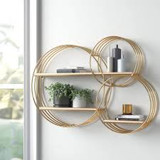 Franck 3 Piece Circle Tiered Shelf With