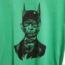 Green Lincoln Batman Graphic Tee Shirt Nwot Unisex
