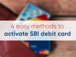 how to activate your sbi debit card and