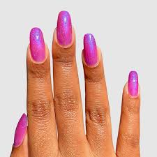 aurora shimmer nail polish