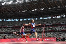 400 meter hurdles at the olympics two