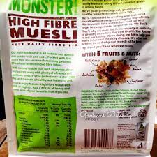 food co australia muesli high fiber 700g
