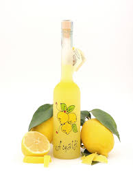 limoncello 50 cl satinata decoro limoni