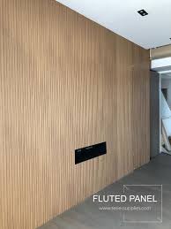 Wood Strip Wall Panel Bathroom Wall