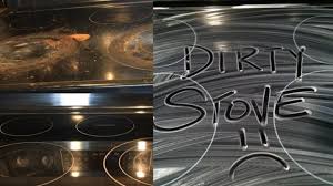 how to clean glass cooktops following