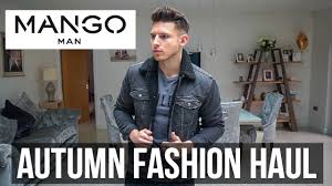 Mango Man Clothing Haul Try On Autumn 2018