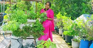 Kerala Woman Grows Exotic Veggies On