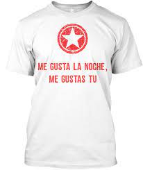 Manu Chao - Me gusta la noche me gustas tu Products from Je t'aime T-shirts