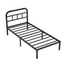 metal platform bed frames twin size