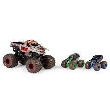 With trucks like grave digger, pirate's curse and more, add all of the spin rippers (each sold separately) to your epic monster jam collection! Monster Jam 3 Pack Bundle Full Moon Frenzy Zombie Target