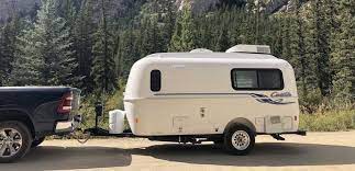 30 small travel trailers with twin beds