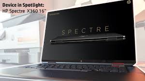 hp spectre 16 x360 spotlight you