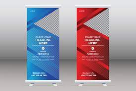 corporate business roll up stand banner