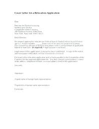 Employment Relocation Letter Sample Template Telephone