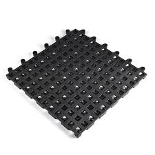 greatmats wearwell ereck hd open tile 18x18 inch case of 10 black industrial factory fatigue heavy duty perforated interlocking