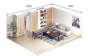 living room dimensions sizes guide