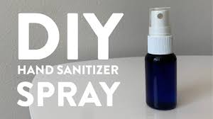 diy hand sanitizer spray all natural