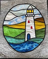Stained Glass Lighthouse Kit Pattern