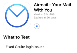 airmail gmail problems software