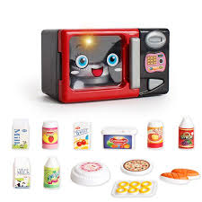 Cook your leftovers with just a touch of a button by touching the number pad (1 through 6 minutes). Lineei Kids Microwave Oven Toy Pretend Microwave Play Just Like Home My First Kitchen Appliance For Toddlers Walmart Canada