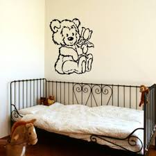 Large Nursery Teddy Bear Baby You Wall